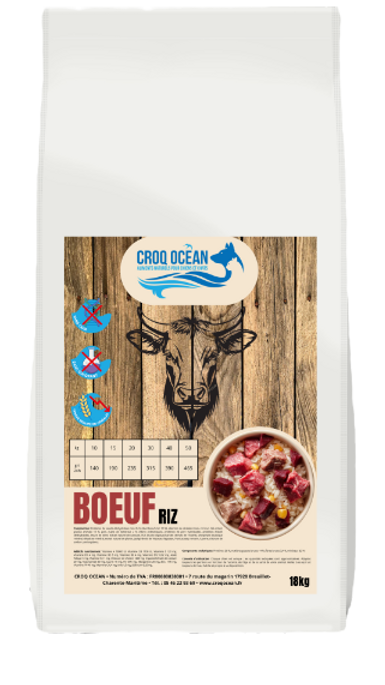Croquettes Croq Ocean Origine Boeuf