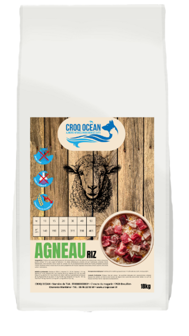 Croquettes Croq Ocean Origine Agneau