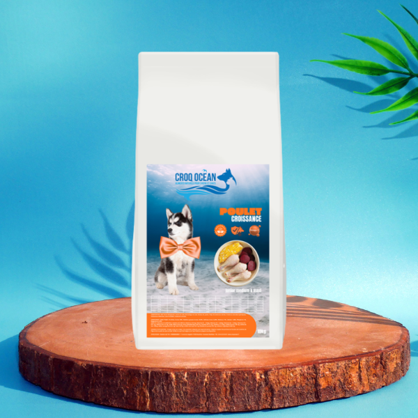 Croquettes Croq Ocean Tradition Croissance Poulet 10kg