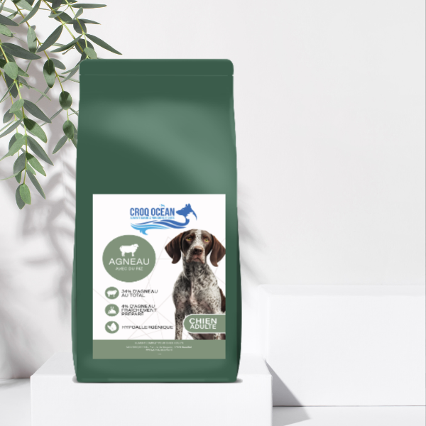 Croquettes Croq Ocean Nutri VET Hypoallergénique Agneau