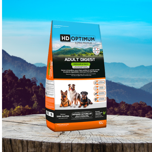 Croquettes Hd Optimum Medium et Maxi DIGEST