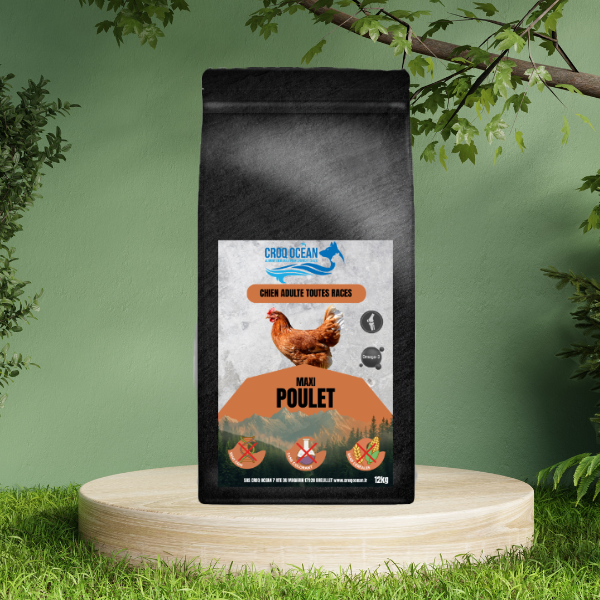 Croquettes Croq Ocean Nutri Maxi Poulet 12 Kg