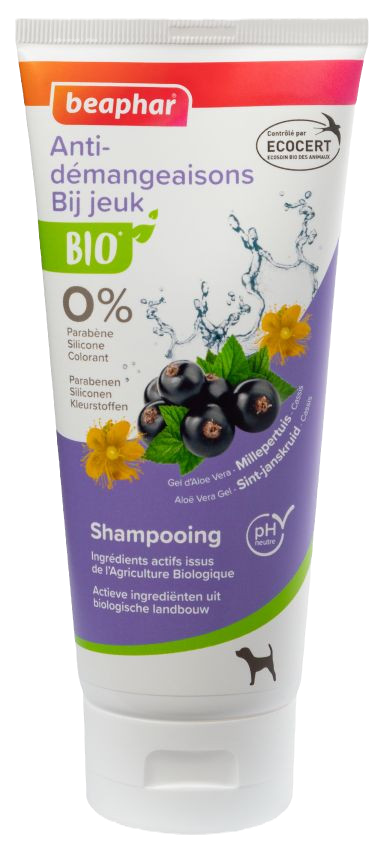 Shampoing beaphar bio anti-démangeasions 200ml