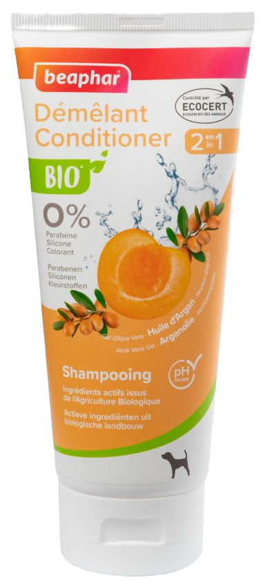 Shampoing beaphar bio démêlant 200ml