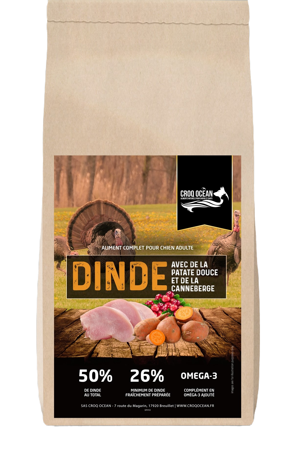 Croquettes Croq Ocean Nutri PLUS Dinde light