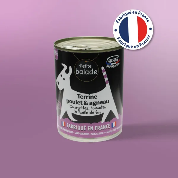 Terrine Poulet et Agneau 400g