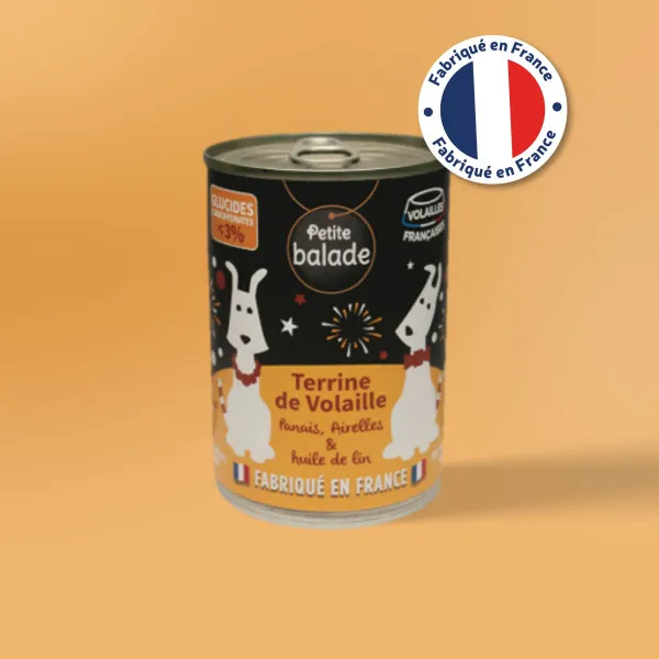 Terinne Volaille et Panais 400g