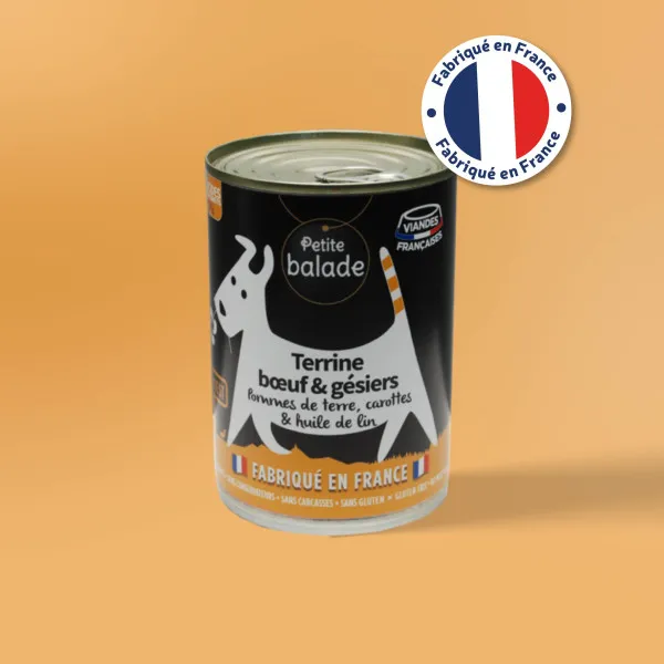 Terrine Boeuf et Gesiers 400g