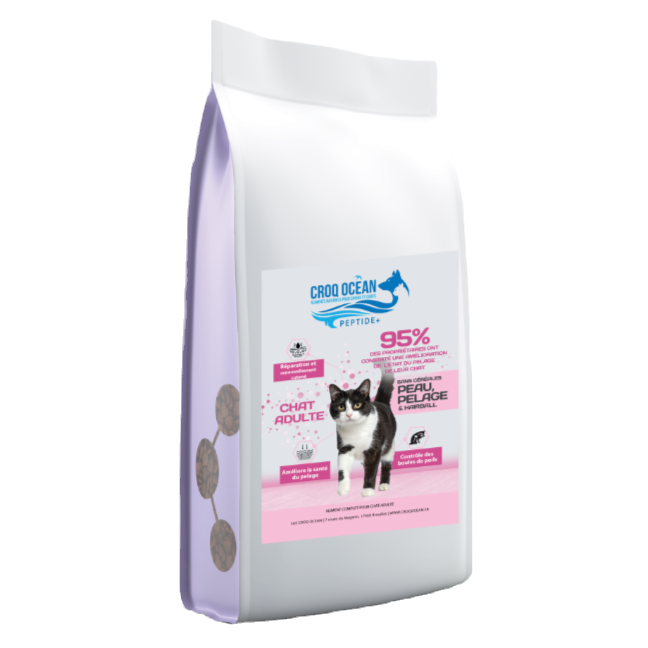 Croquettes Croq Ocean Peau Pelage & Boules De Poils 1.5kg