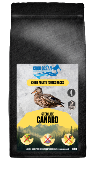 Croquettes Croq Ocean Nutri Stérilisé Canard Riz