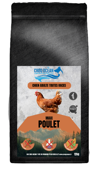 Croquettes Croq Ocean Nutri Maxi Poulet 12 Kg