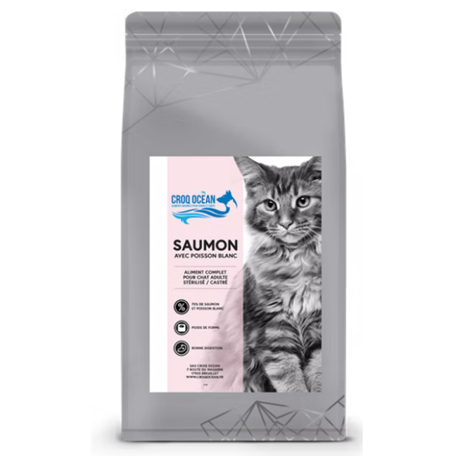 Croquettes Croq Ocean Saumon sans céréales