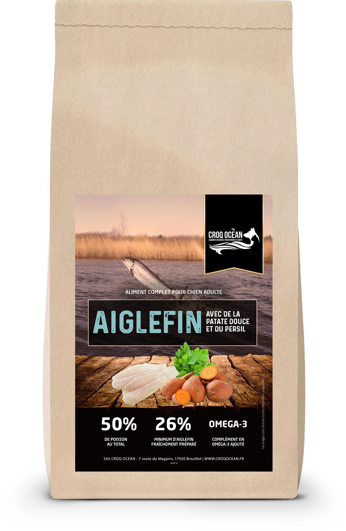 Croquettes Croq Ocean Nutri PLUS Aiglefin