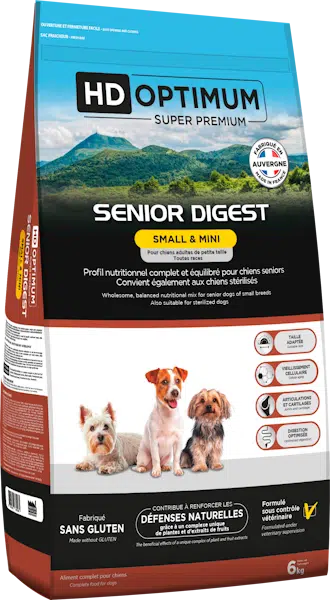 Croquettes Hd Optimum Mini SENIOR DIGEST