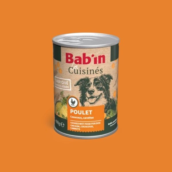 Terrine Babin Poulet Couscous Carottes 400g